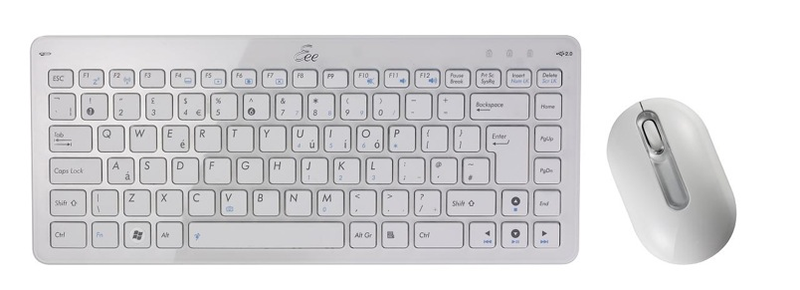 Illustration for article titled Asus EEE-branded Wireless Keyboard and Mouse Look Surprisingly Stylish